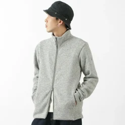POUTNIK BY TILAK / Monk zip-up fleece jacket