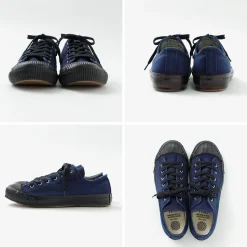 PRAS / Shellcap Low Indigo Hand Dyed sneaker