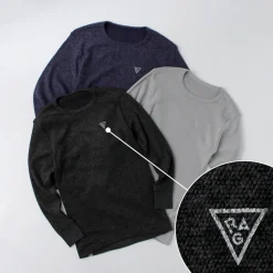 RAG / Heat System Crew Neck Long Sleeve T-Shirt