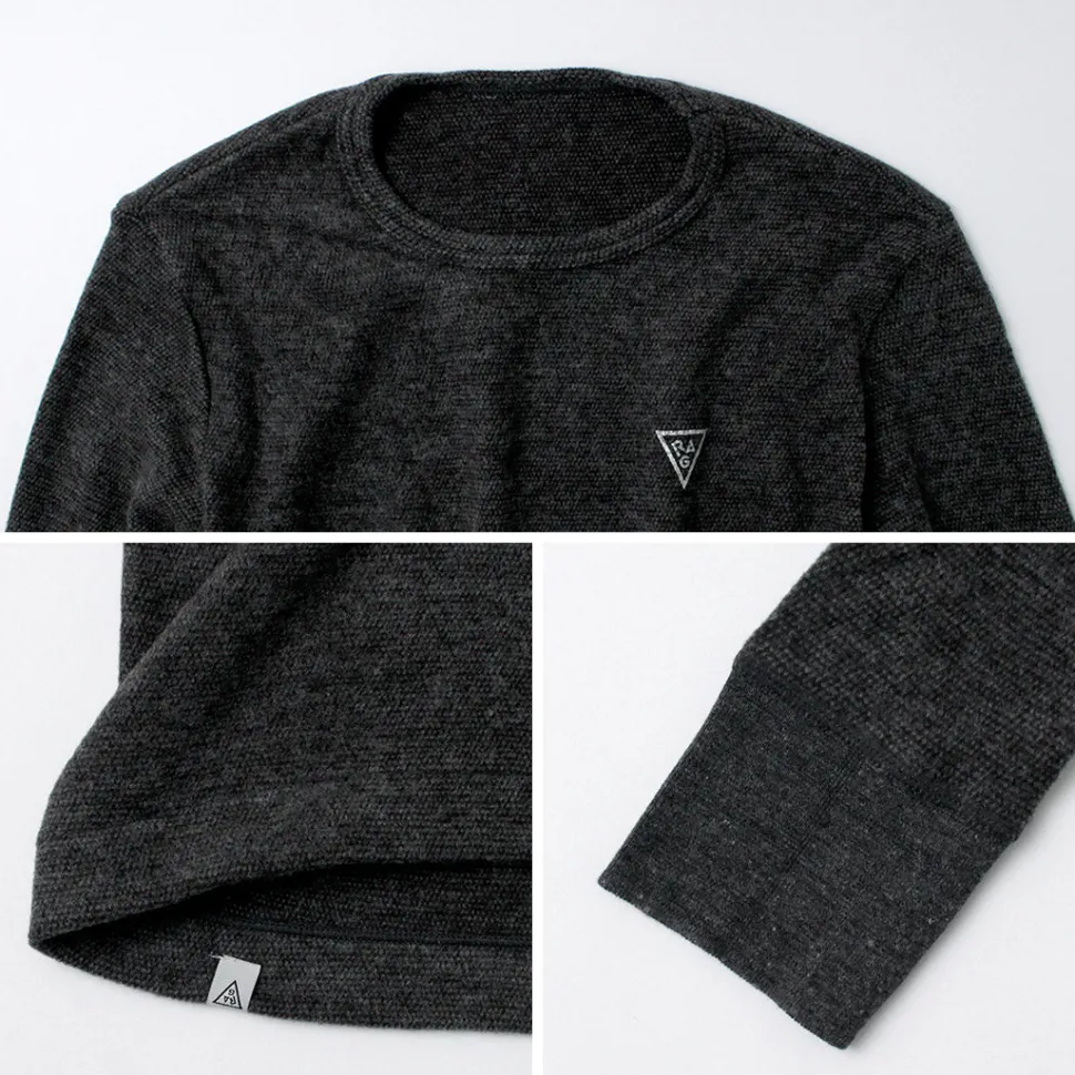RAG / Heat System Crew Neck Long Sleeve T-Shirt