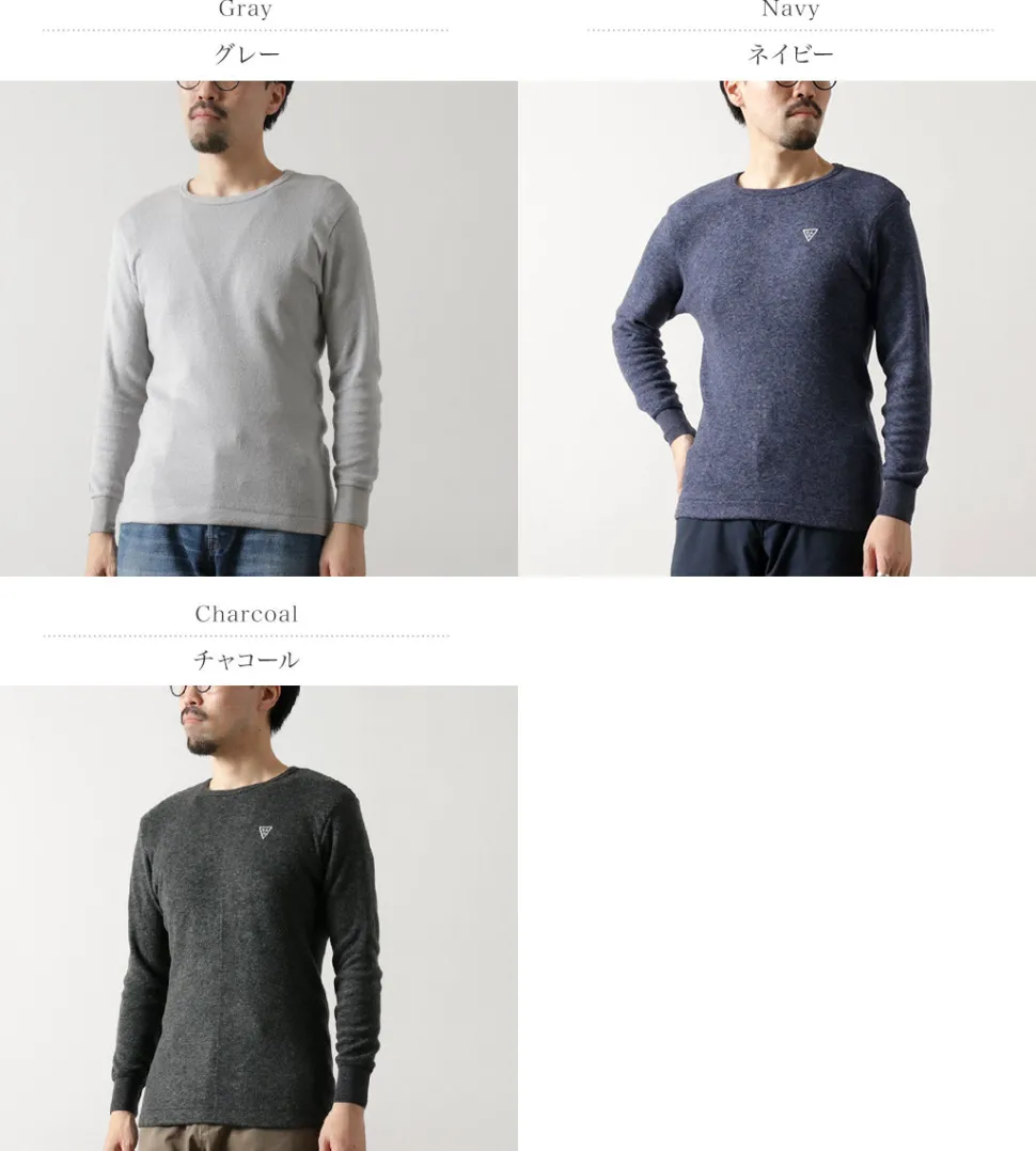 RAG / Heat System Crew Neck Long Sleeve T-Shirt