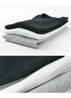 RAG / Quick Dry Waffle Flatseema Half Sleeve T-Shirt