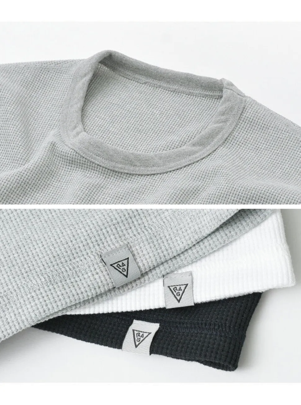 RAG / Quick Dry Waffle Flatseema Half Sleeve T-Shirt