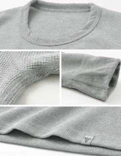 RAG / Quick Dry Waffle Flatseema Half Sleeve T-Shirt