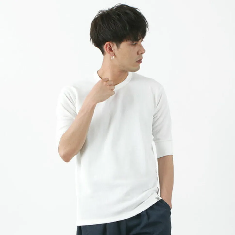 RAG / Quick Dry Waffle Flatseema Half Sleeve T-Shirt