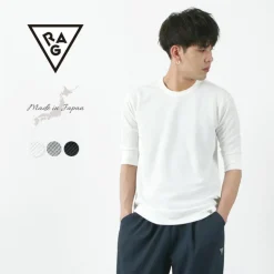 RAG / Quick Dry Waffle Flatseema Half Sleeve T-Shirt