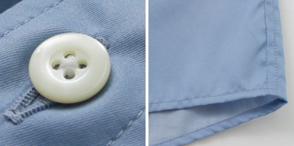 RE MADE IN TOKYO JAPAN / 200 twin yarn chambray twill CPO shirt