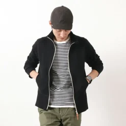 RE MADE IN TOKYO JAPAN / Classic sweatshirt stand-up collar blouson