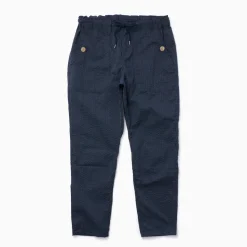 RE MADE IN TOKYO JAPAN / Coded COOLMAX seersucker ankle trousers