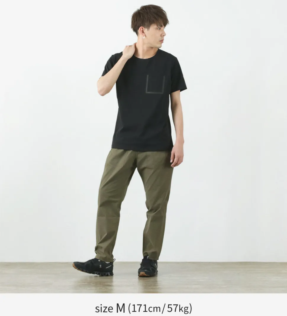 RE MADE IN TOKYO JAPAN / Coded COOLMAX seersucker ankle trousers