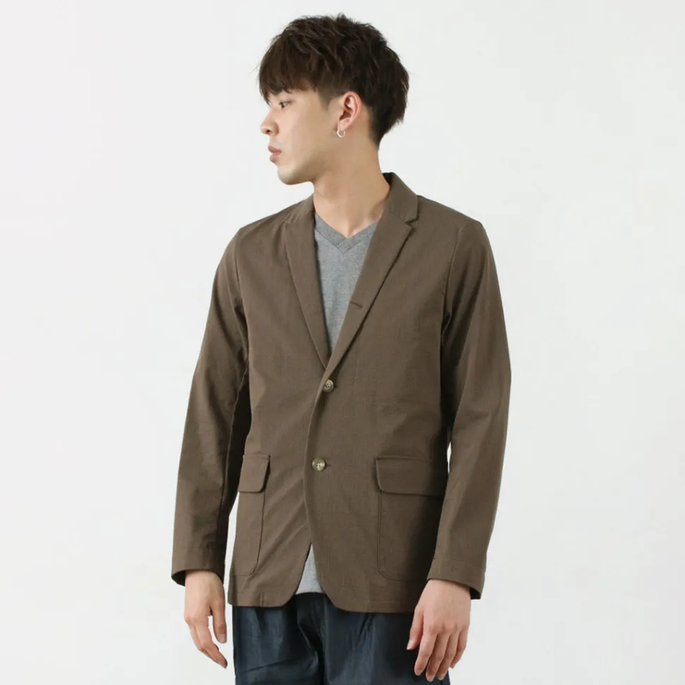 RE MADE IN TOKYO JAPAN / Coolmax seersucker jacket