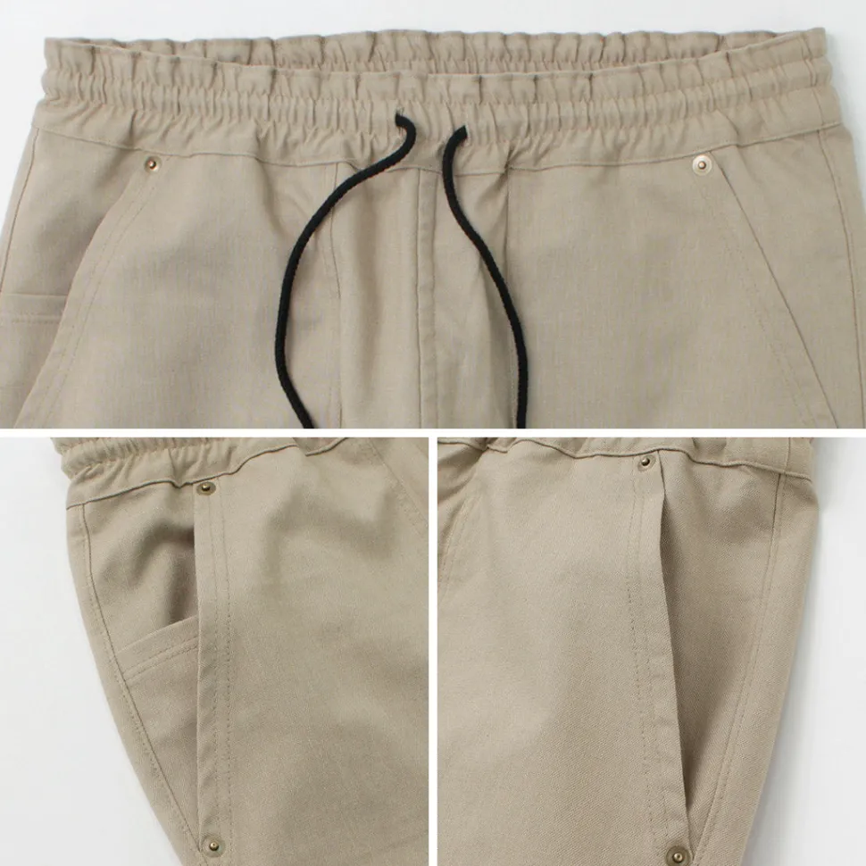 RE MADE IN TOKYO JAPAN / C/L Coolmax easy rivet trousers