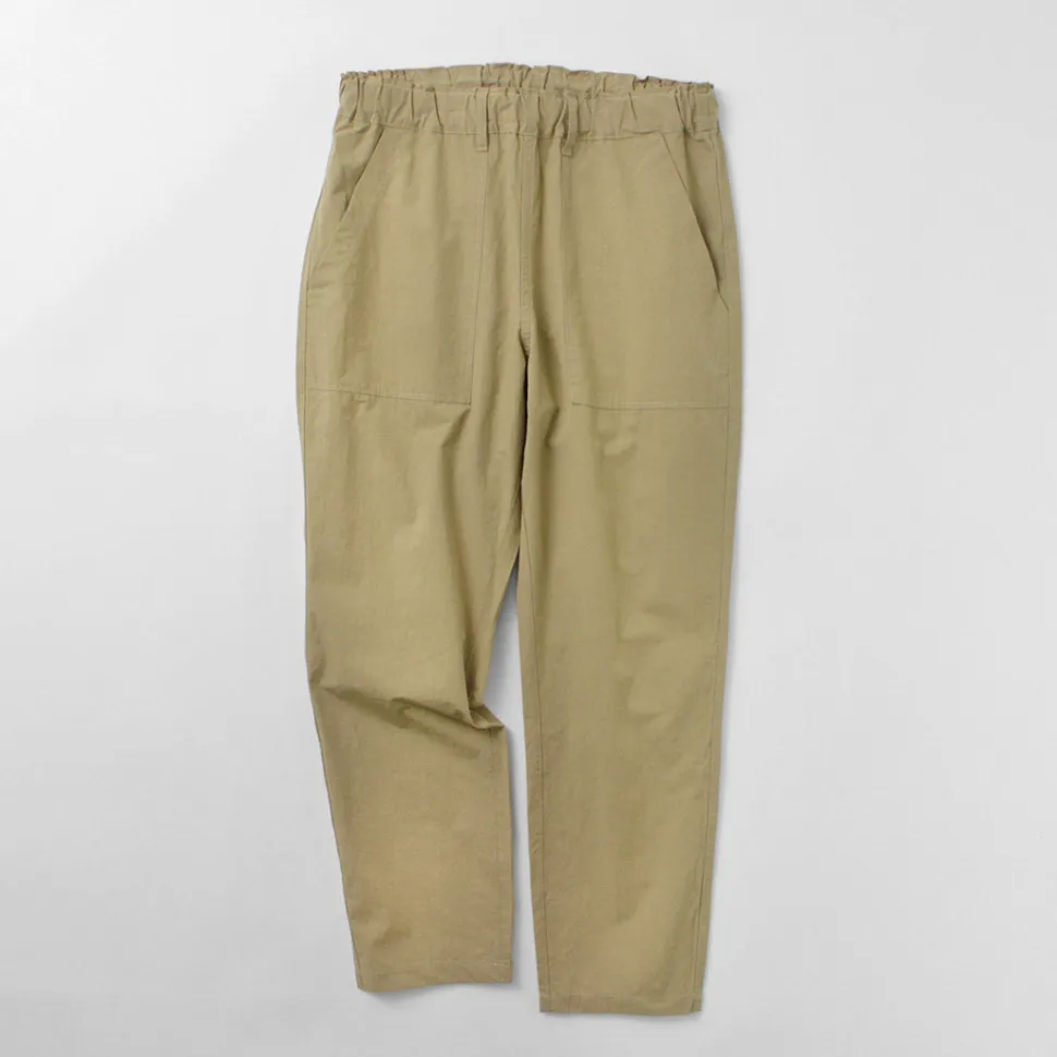 RE MADE IN TOKYO JAPAN / Cotton Nylon Easy Slacks