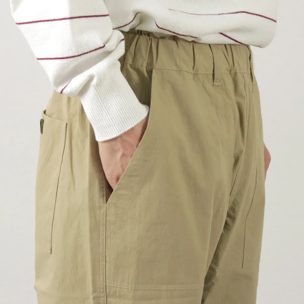 RE MADE IN TOKYO JAPAN / Cotton Nylon Easy Slacks