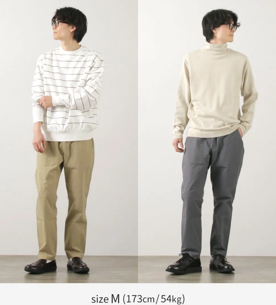 RE MADE IN TOKYO JAPAN / Cotton Nylon Easy Slacks