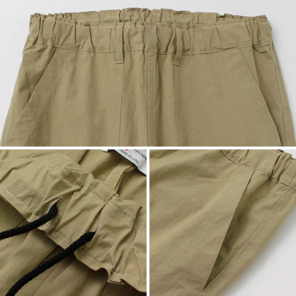 RE MADE IN TOKYO JAPAN / Cotton Nylon Easy Slacks