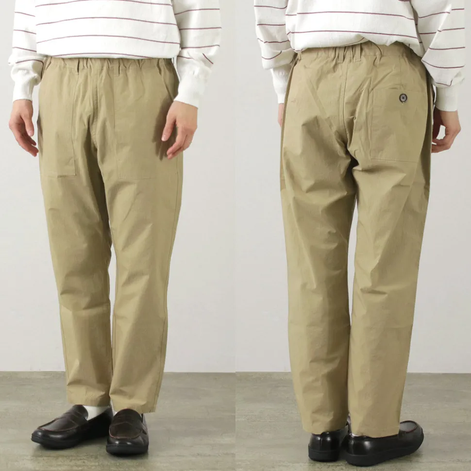 RE MADE IN TOKYO JAPAN / Cotton Nylon Easy Slacks