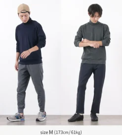 RE MADE IN TOKYO JAPAN / Dress Wool Jersey Turtleneck