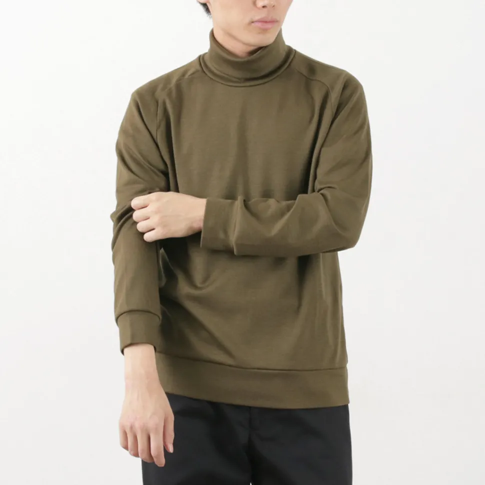 RE MADE IN TOKYO JAPAN / Dress Wool Jersey Turtleneck