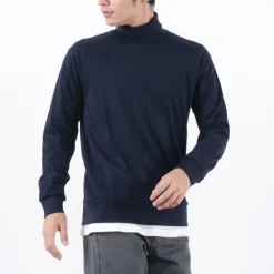 RE MADE IN TOKYO JAPAN / Dress Wool Jersey Turtleneck