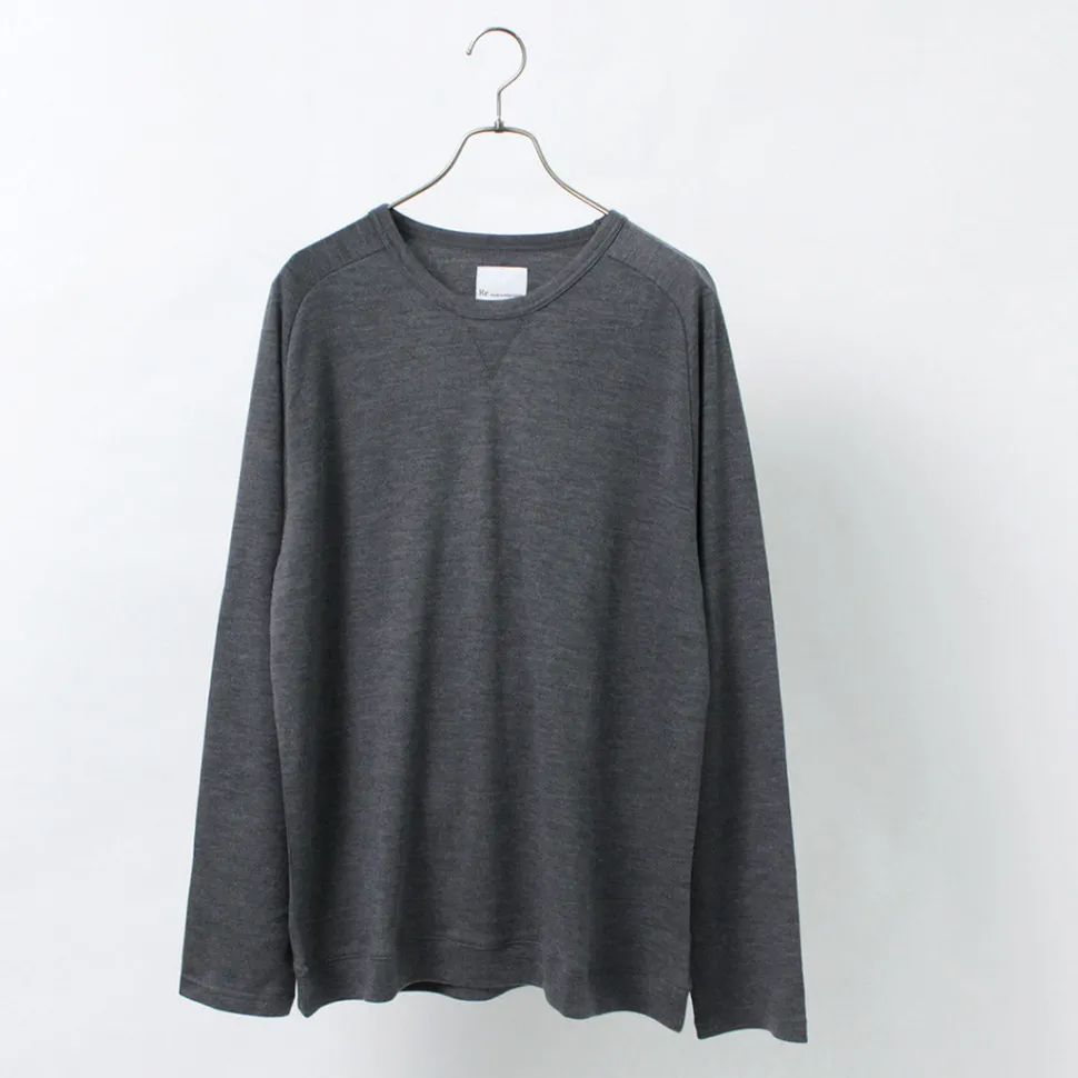 RE MADE IN TOKYO JAPAN / Dress Wool Knit Crew Neck