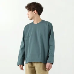 RE MADE IN TOKYO JAPAN / Dress organic T-shirt L/S