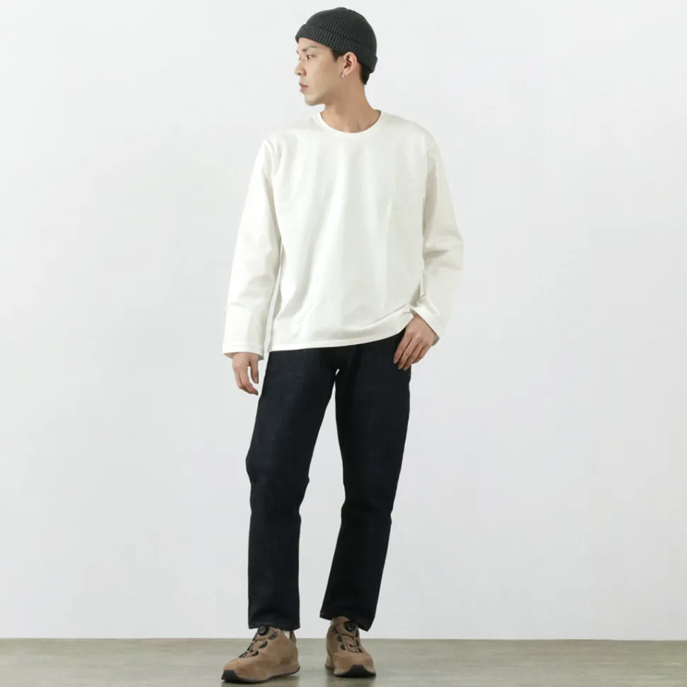 RE MADE IN TOKYO JAPAN / Dress organic T-shirt L/S