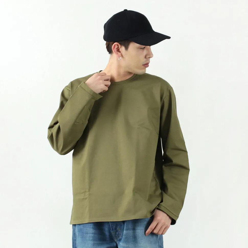 RE MADE IN TOKYO JAPAN / Dress organic T-shirt L/S