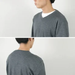 RE MADE IN TOKYO JAPAN / Dress Wool Knit V-Neck