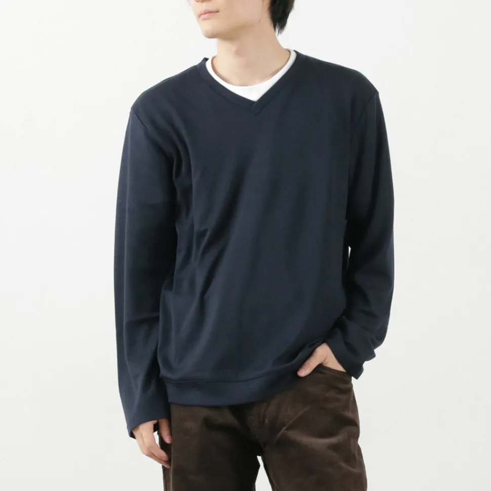 RE MADE IN TOKYO JAPAN / Dress Wool Knit V-Neck