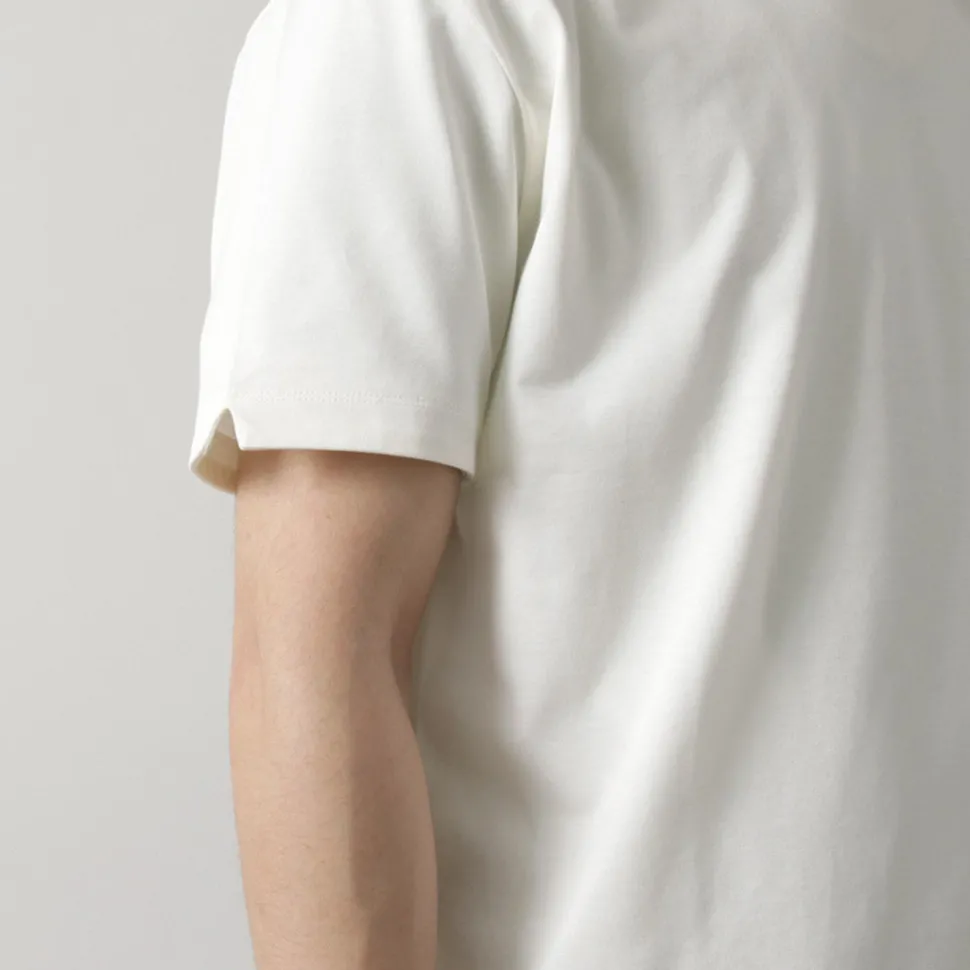 RE MADE IN TOKYO JAPAN / Dress Organic Cotton Skipper Polo Shirt