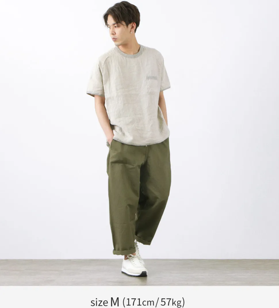 RE MADE IN TOKYO JAPAN / French Linen T-Shirt