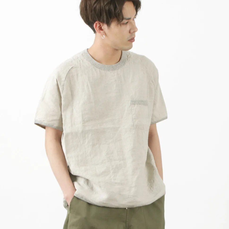RE MADE IN TOKYO JAPAN / French Linen T-Shirt