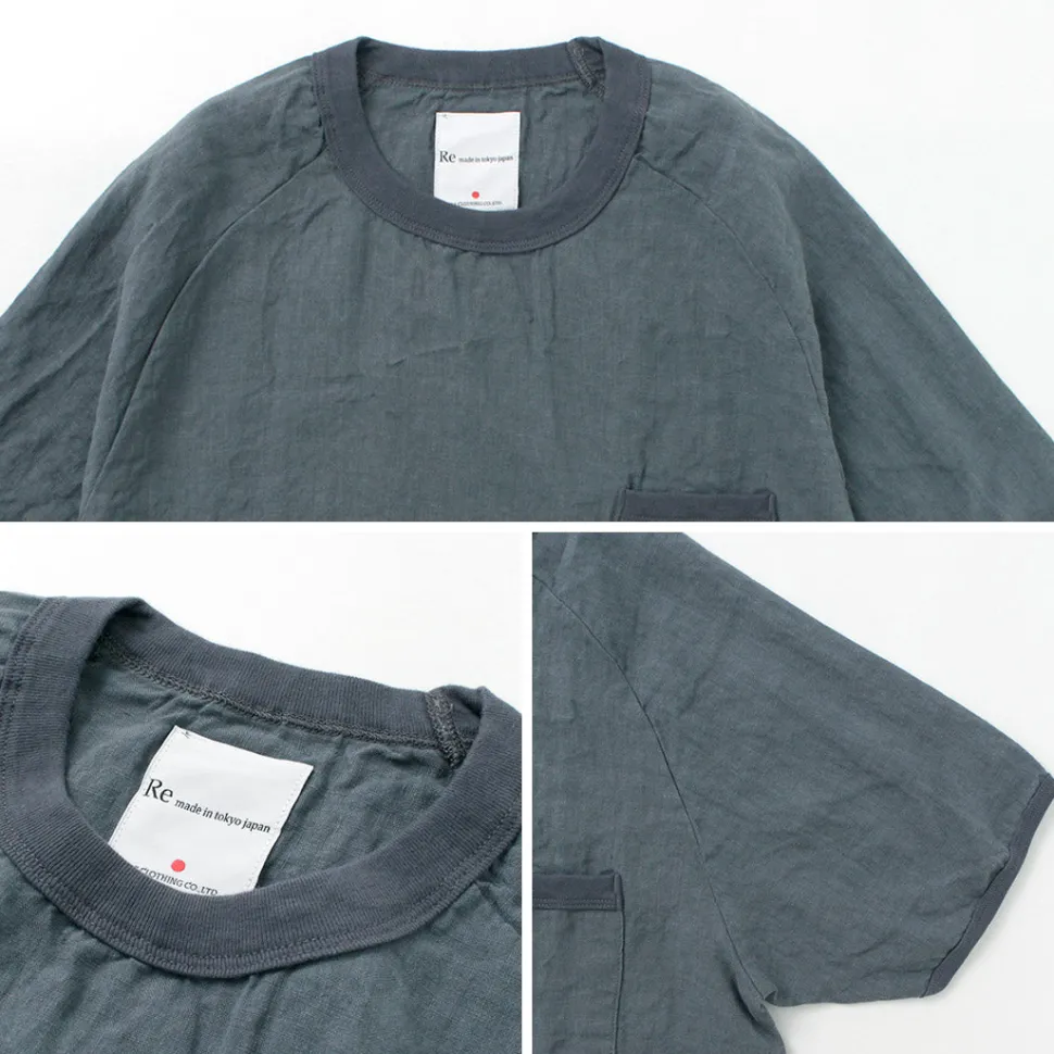 RE MADE IN TOKYO JAPAN / French Linen T-Shirt