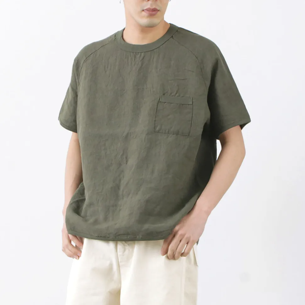 RE MADE IN TOKYO JAPAN / French Linen T-Shirt