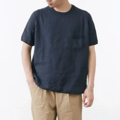 RE MADE IN TOKYO JAPAN / French Linen T-Shirt