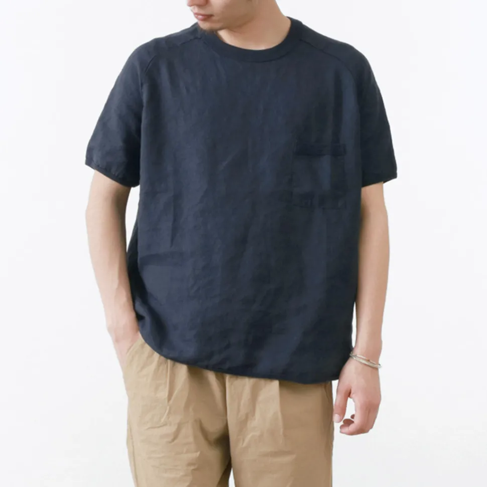 RE MADE IN TOKYO JAPAN / French Linen T-Shirt