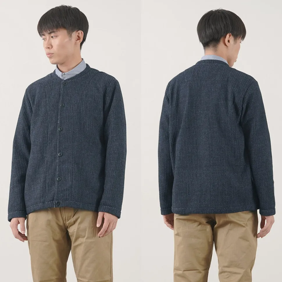 RE MADE IN TOKYO JAPAN / Glen Check Fleece Cardigan