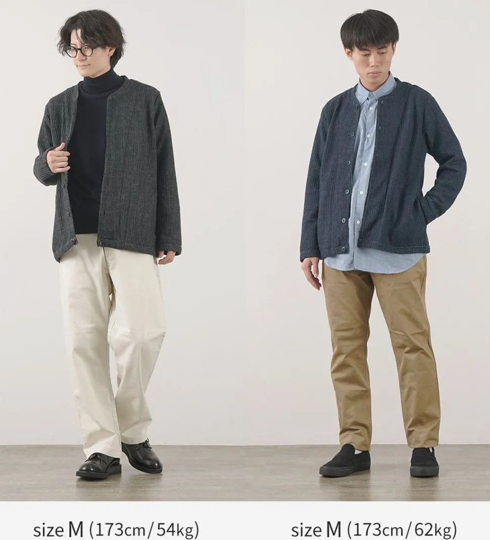 RE MADE IN TOKYO JAPAN / Glen Check Fleece Cardigan