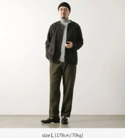 RE MADE IN TOKYO JAPAN / Glen Check Fleece Cardigan