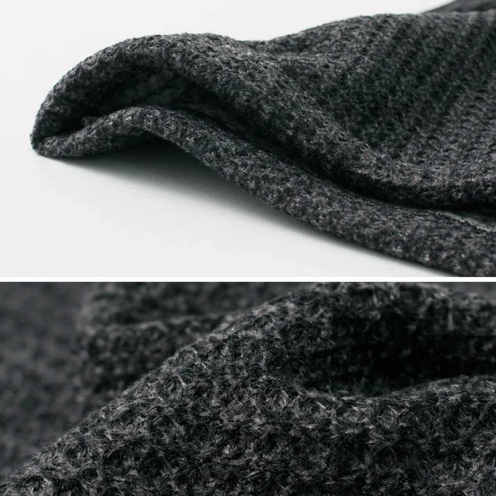 RE MADE IN TOKYO JAPAN / Glen Check Fleece Cardigan