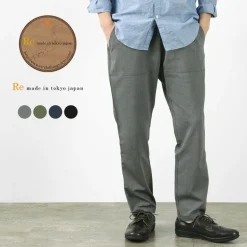 RE MADE IN TOKYO JAPAN / High Twist Tro Dress Easy Slacks