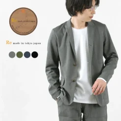 RE MADE IN TOKYO JAPAN / High Twist Tro Dress Jacket