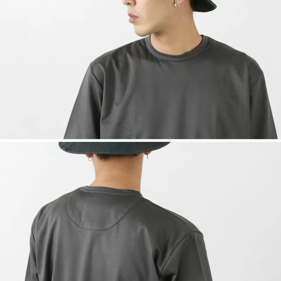 RE MADE IN TOKYO JAPAN / Half Sleeve Wide Dress T-Shirt