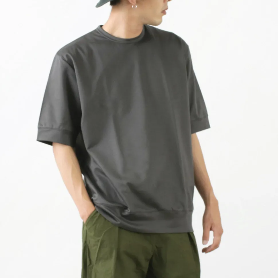 RE MADE IN TOKYO JAPAN / Half Sleeve Wide Dress T-Shirt
