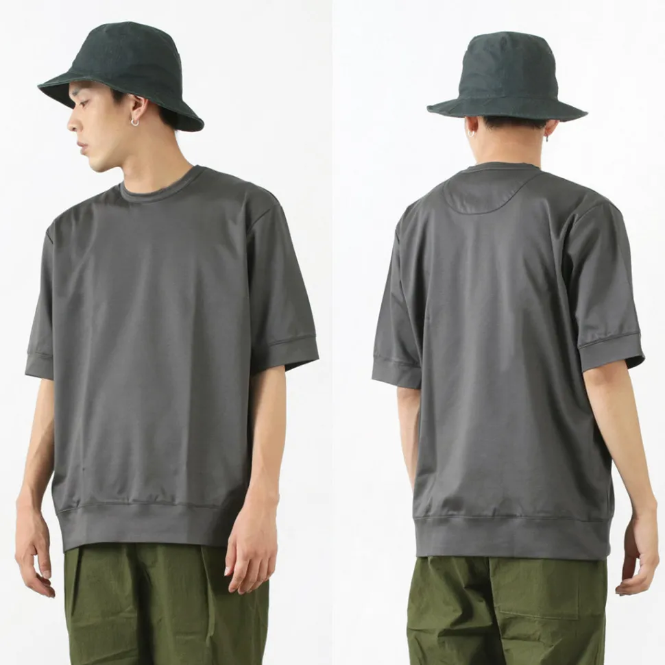 RE MADE IN TOKYO JAPAN / Half Sleeve Wide Dress T-Shirt