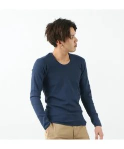 RE MADE IN TOKYO JAPAN / Long Sleeve Perfect Innerwear U Neck