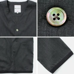 RE MADE IN TOKYO JAPAN / Linen Coolmax Shirt Cardigan