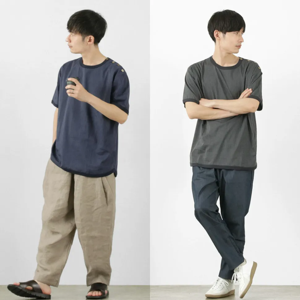 RE MADE IN TOKYO JAPAN / Linen Coolmax Button Basque