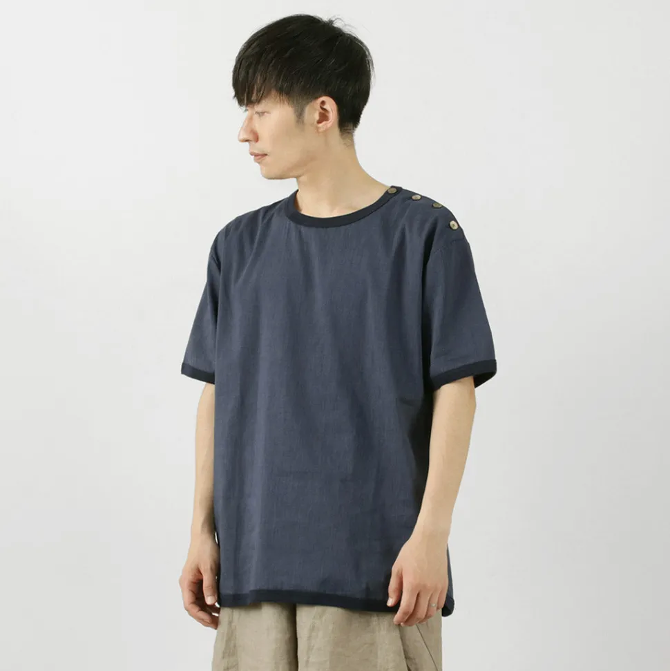 RE MADE IN TOKYO JAPAN / Linen Coolmax Button Basque